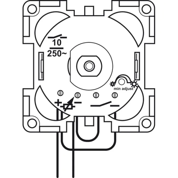 Switch, With 2-core cable
