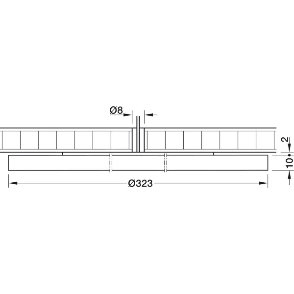 Šviestuvas LED MODUL R100 18,1W 24V 3000K išorinis