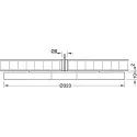 Surface mounted downlight, Nimbus Module R 100 Aqua 24V