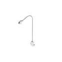 Šviestuvas LED2034 su USB j. 12V 1,5W 3000K chromas Loox5