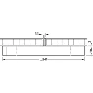 Šviestuvas LED CUBIC64 10,9W 24V 3000K išorinis