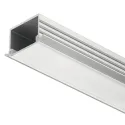 Profile for recess mounting, Häfele Loox Profile 1191 for LED strip lights 10mm
