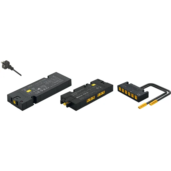 Konverteris su laidu, MESH plėtikliu 6j. ir plėtikliu MW šviestuvams 6j. 12V/40W Loox5