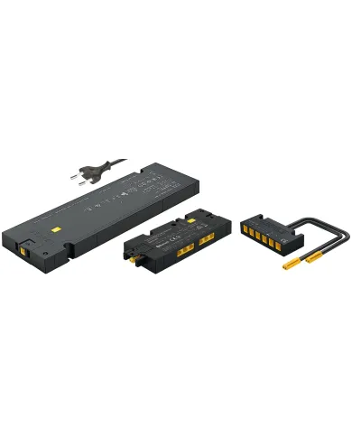 Driver set with Connect Mesh 6-way distributor and multi-white adapter, Häfele Loox5 12V constant