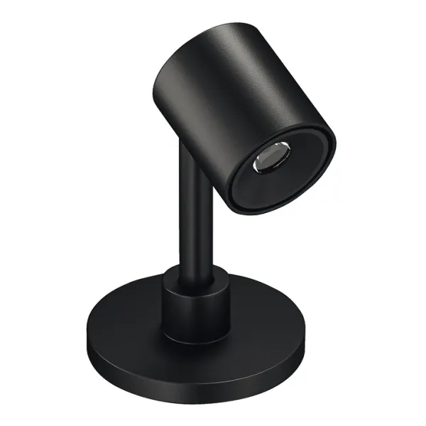 Šviestuvas LED3095 24V 1,4W H50mm, juoda 5000K Loox5