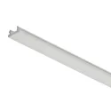 Šviesos filtras LED profiliui L3000mm, P8mm, balta