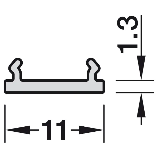 Diffuser, Häfele Loox5 W11mm