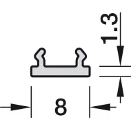 Diffuser, Häfele Loox5 W8mm