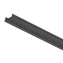 Šviesos filtras LED profiliui L3000mm, P11mm, juoda