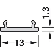 Diffuser, Häfele Loox5 W13mm