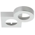 Housing for undermounted light, for Häfele Loox and Häfele Loox5 LED drill hole Ø58mm