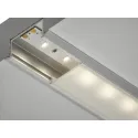Profilis įfrezuojamas 1190, 10mm, LED juostai, L2500mm, aliuminis, Loox