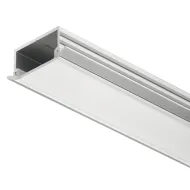 Profile for recess mounting 1190, for LED strip lights 10mm, L2500mm, Loox