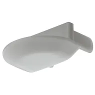 Dangteliai galiniai LED profiliui PF4 plastikinis