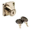 Drawer lock 850 Ø19x22mm keys alike, nickel plated