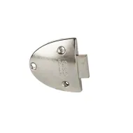 Drawer lock 850N Ø19x22mm key to differ, right, nickel plated