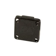 Drawer lock 850 Ø19x22mm keys to differ, black