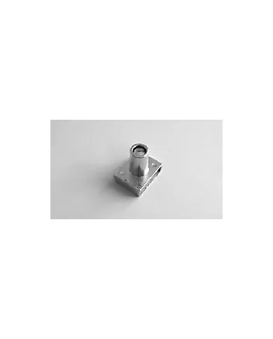 Adjustable peg 13mm, with premounted screw, zinc plated