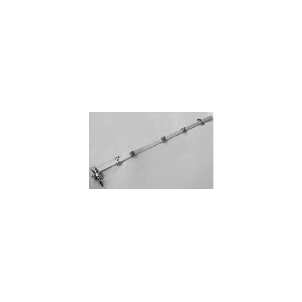Central lock 1018 L500mm 3x13mm, 40mm tail, nickel plated