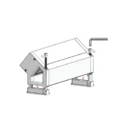 Adhesive base for DESK2 power distributing unit, RAL9005 black