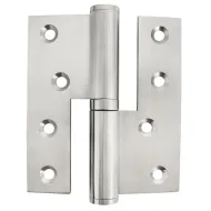 Drill-in hinge, for flush interior doors up to 68kg, Startec