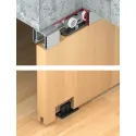 SDS Slido D-Line 50 C, 1 medinėms/stiklo durims su švelniu uždarymu 1 kryptimi