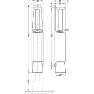 Fiksatorius durims H180mm,