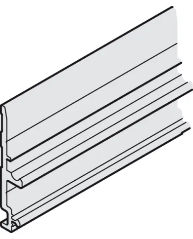 Mounting rail, for Slido D-Line41 50X and 80X, pre-drilled