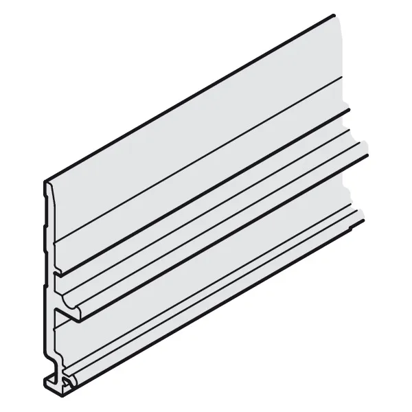 Bėgelis viršutinis profilio tvirtinimui Slido D-Line41 X L6000mm, aliuminis