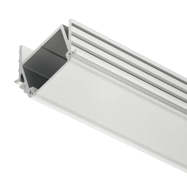 Profilis LED juostai įfrezuojamas kampinis PF5 L2500mm, aliuminis