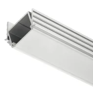 Profilis LED juostai įfrezuojamas kampinis PF5 L2500mm, aliuminis