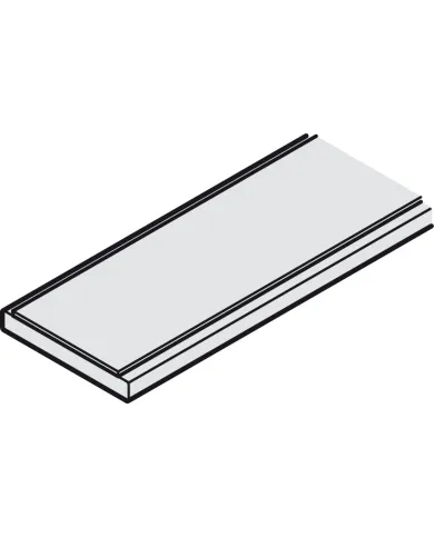 Guide track, for soft floors