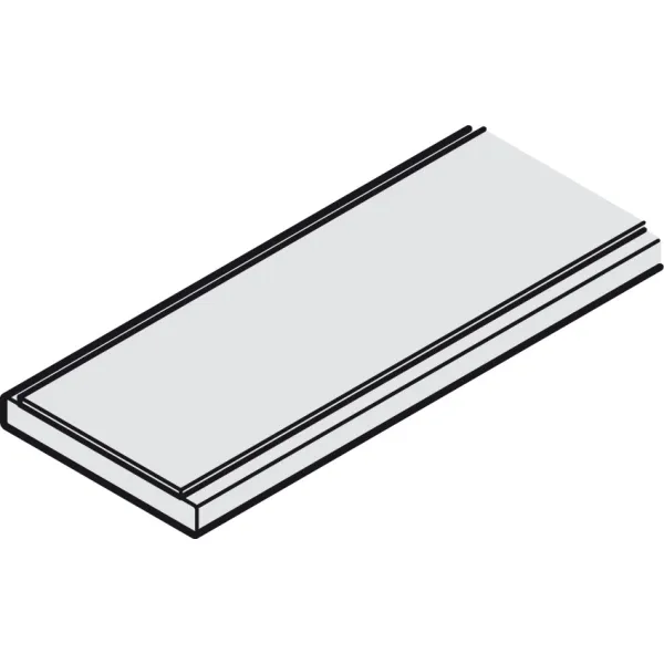 Guide track, for soft floors
