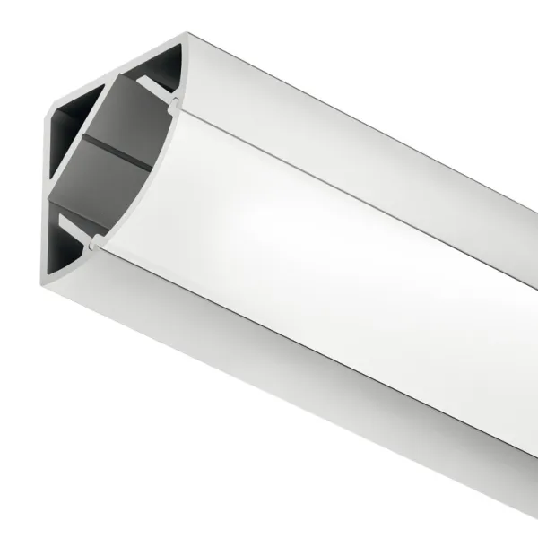 Profilis LED juostai išorinis kampinis PI2 L2500mm,