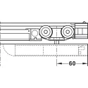 Profilis D-Line11 I/L/J Pocket L2000mm, P125mm