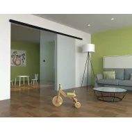 Sliding door fitting, Slido D-Line12 50E, set