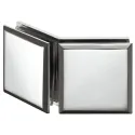 Tumbler holder, for glass-glass connections, 135° glass front