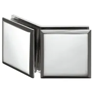 Tumbler holder, for glass-glass connections, 135° glass front