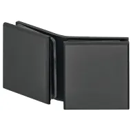 Tumbler holder, for glass-glass connections, 135° glass front