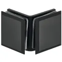 Tumbler holder, for glass-glass connections, 90° glass front