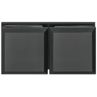 Tumbler holder, for glass-glass connections, 180° glass front