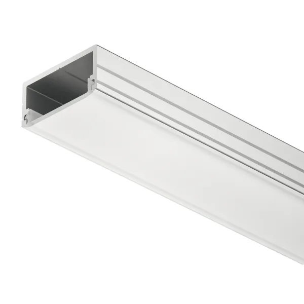 Profilis LED juostai išorinis PI4 L2500mm, su uždengimu