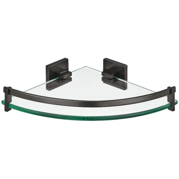 Quarter circle shower tray, With tumbler