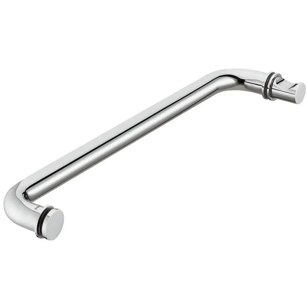 Shower door handle and knob, Round