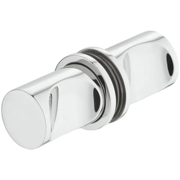 Shower door knob, Round