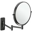 Vanity mirror, With 3x magnification, round