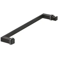 Shower door handle and knob, Square