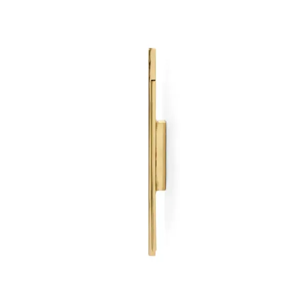 Handle SKYLINE CC40mm L176mm H14mm P15mm polished brass 