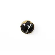 Rankenėlė vieno taško TIFFANY MARBLE Ø42mm, H40mm, poliruotas žalvaris/marmuras