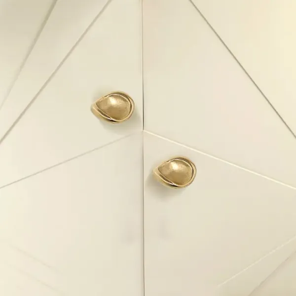 Knob ERGOS L27mm H35mm P45mm polished brass